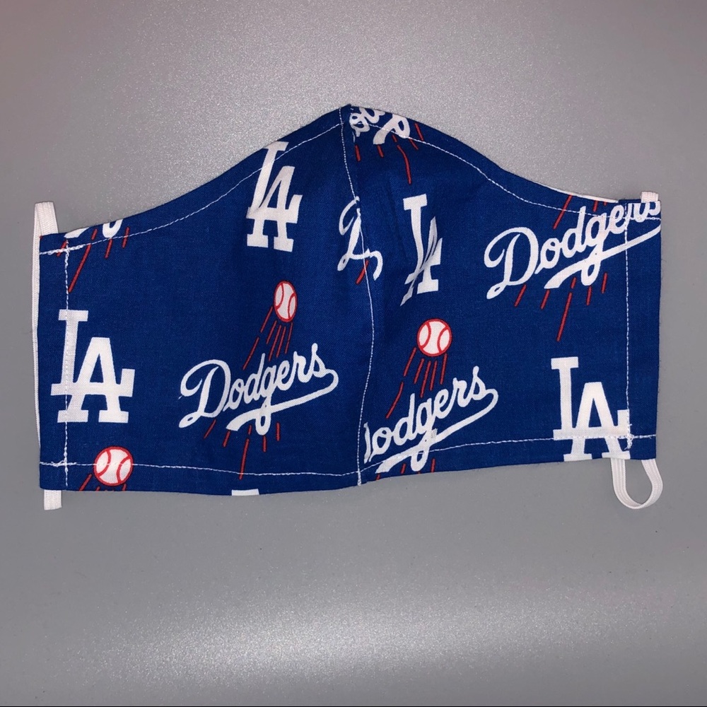 Los Angeles Dodgers fabric face mask